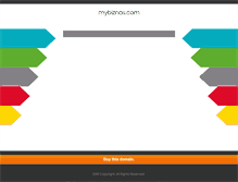 Tablet Screenshot of mybiznas.com